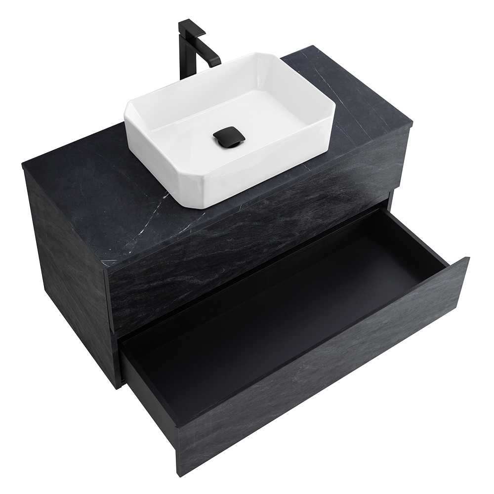 Приобрести cezares тумба со столешницей molveno 46 100 см антрацит molveno 46-100-2c-so-antr