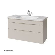 Caprigo Тумба с раковиной LENTO 100 см, светло бежевая