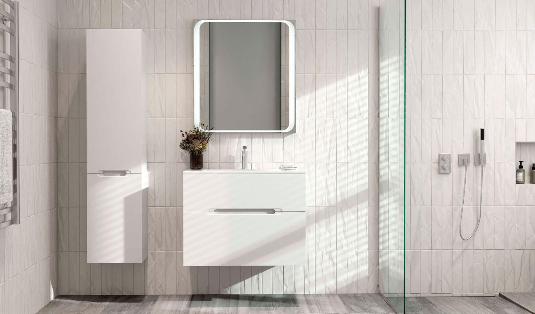 Приобрести jorno тумба подвесная modul 80 см, белая