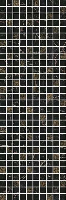 Приобрести декор настенный kerama marazzi астория д черный мозаичный 25х75