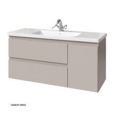 Caprigo Тумба с раковиной FORTE 120 см, правая, сансет