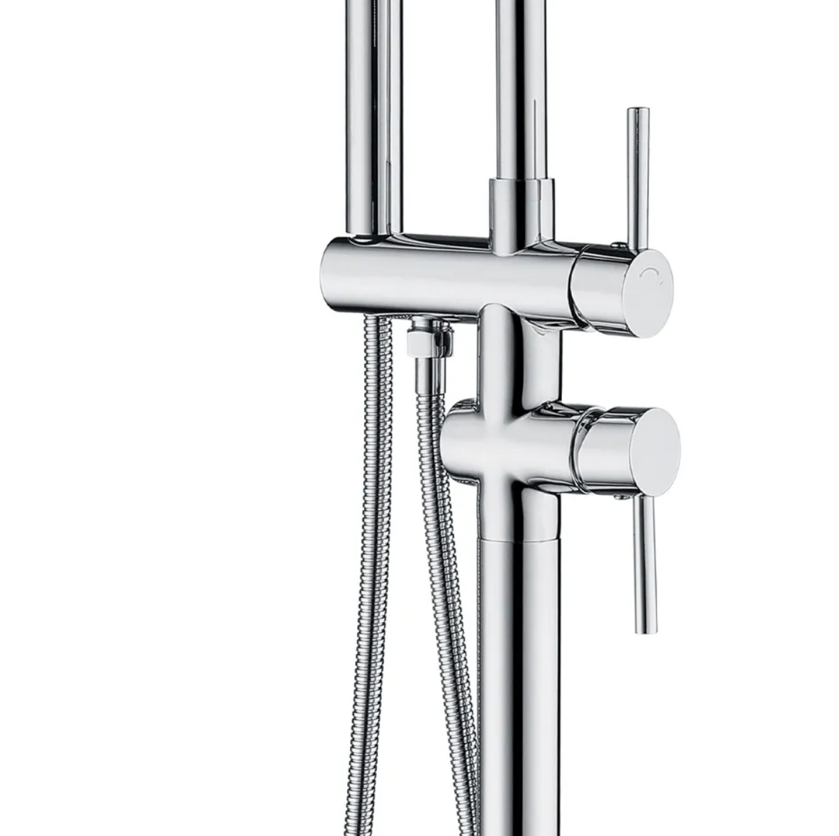 Приобрести grocenberg напольный смеситель для ванны, хром gb900cr