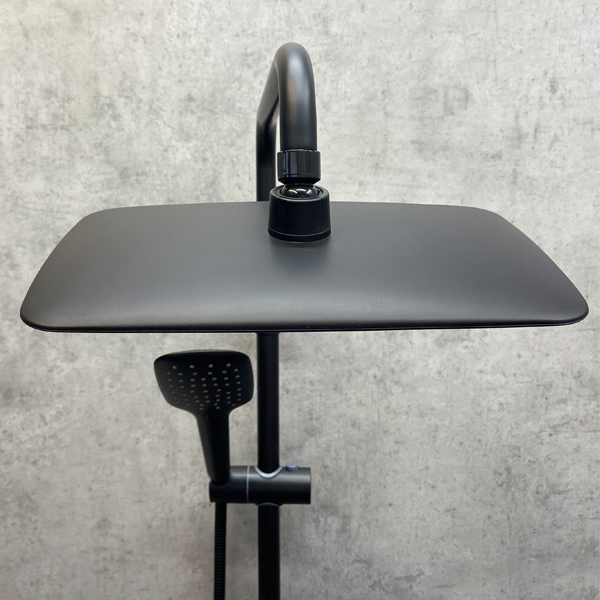 Приобрести comforty смеситель напольный, ff074r-cmt, черный матовый