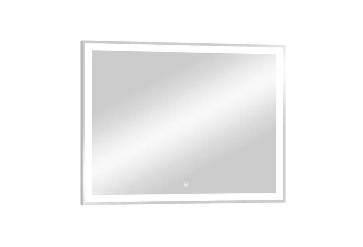 Приобрести continent зеркало с подсветкой mercury 90х70 см, белое