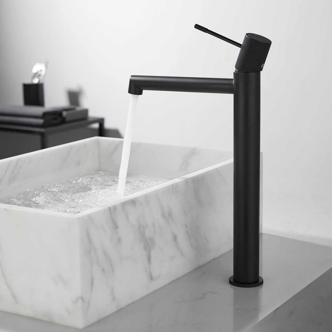 Приобрести vincea высокий смеситель для раковины desire, черный матовый vbf-1d2mb