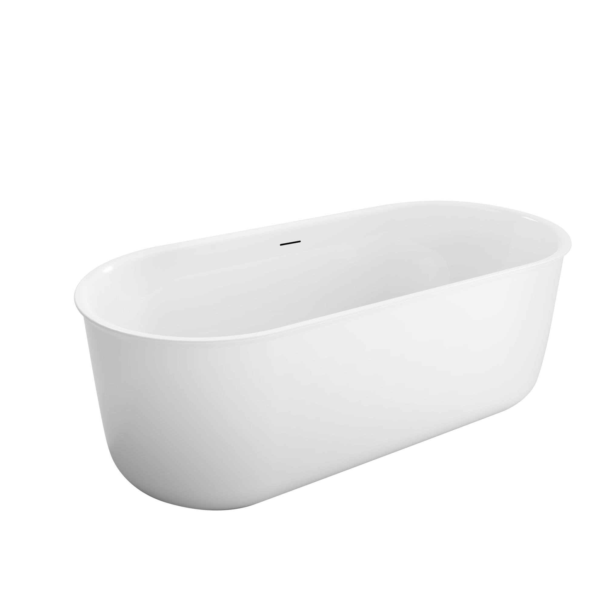 Приобрести belbagno акриловая ванна 170х78 см, отдельно стоящая, белая bb709-1700-780