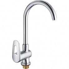 HAIBA Смеситель для кухни 353 мм, хром HB-4007