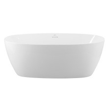 BelBagno Акриловая ванна 170 х80 см, отдельно стоящая, белая BB414-1700-800