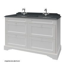 Caprigo Тумба с раковиной GREENWICH 160 см, белая, эмаль