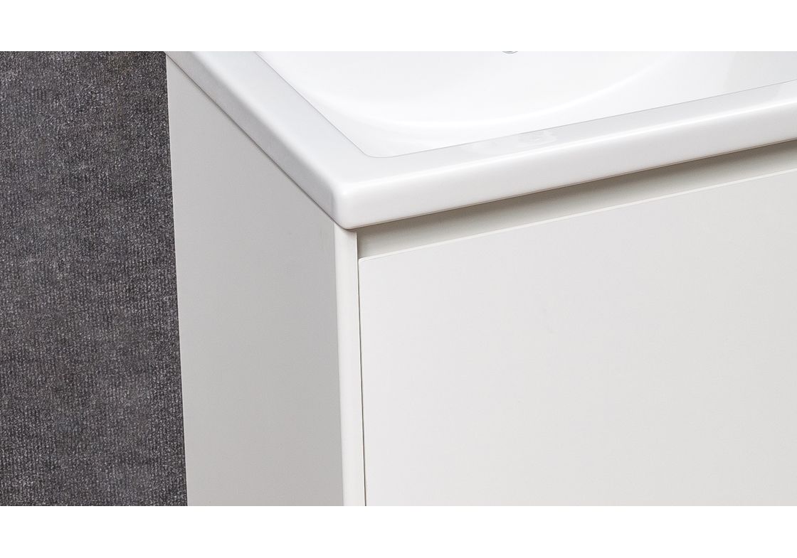 Приобрести тумба напольная с раковиной velvex klaufs 70 см tnkla.70.2y-616.216, белый