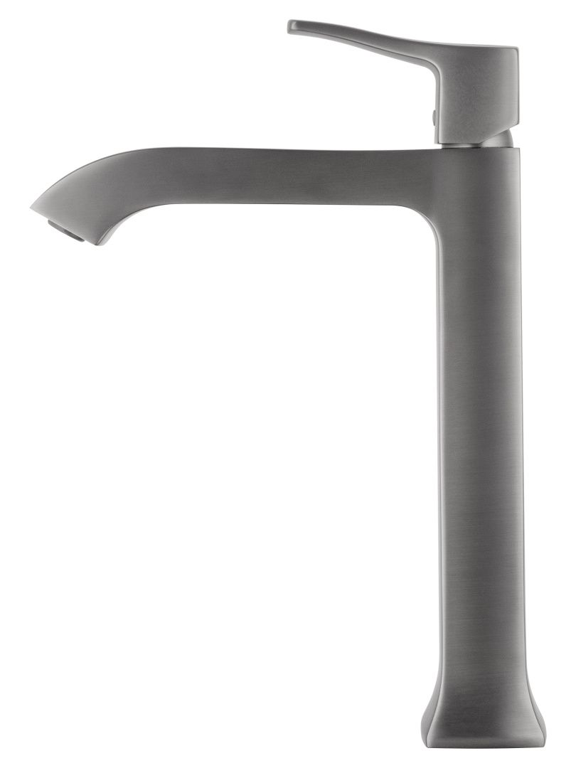 Приобрести смеситель для раковины высокий wonzon & woghand flex, темный графит (ww-88019072-bgm)