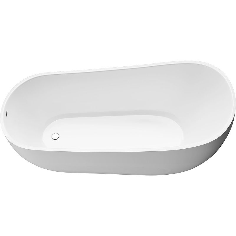 Приобрести grossman отдельностоящая ванна galaxy 170x75 см, белая gr-1403