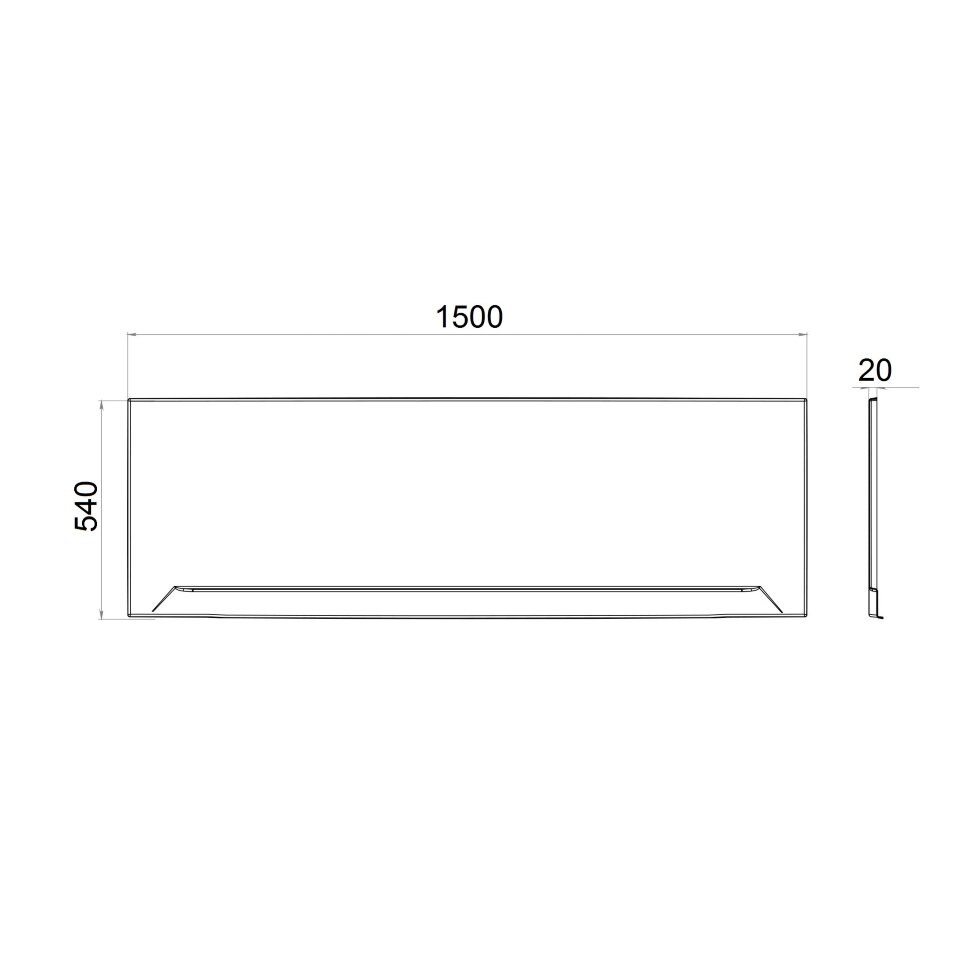 Приобрести тритон фронтальная панель алекса 150 см щ0000049120