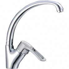 HAIBA Смеситель для кухни 299 мм, хром HB-4166