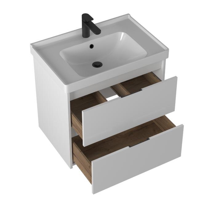 Приобрести briz тумба подвесная vena 70 см, белый, т18-70