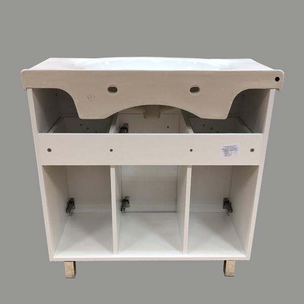 Приобрести сomforty тумба с раковиной "сочи-85" белый глянец