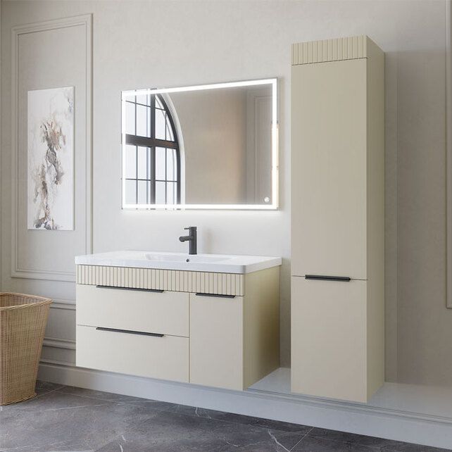 Приобрести caprigo пенал monbar-smalty 35 см, светло бежевый, эмаль