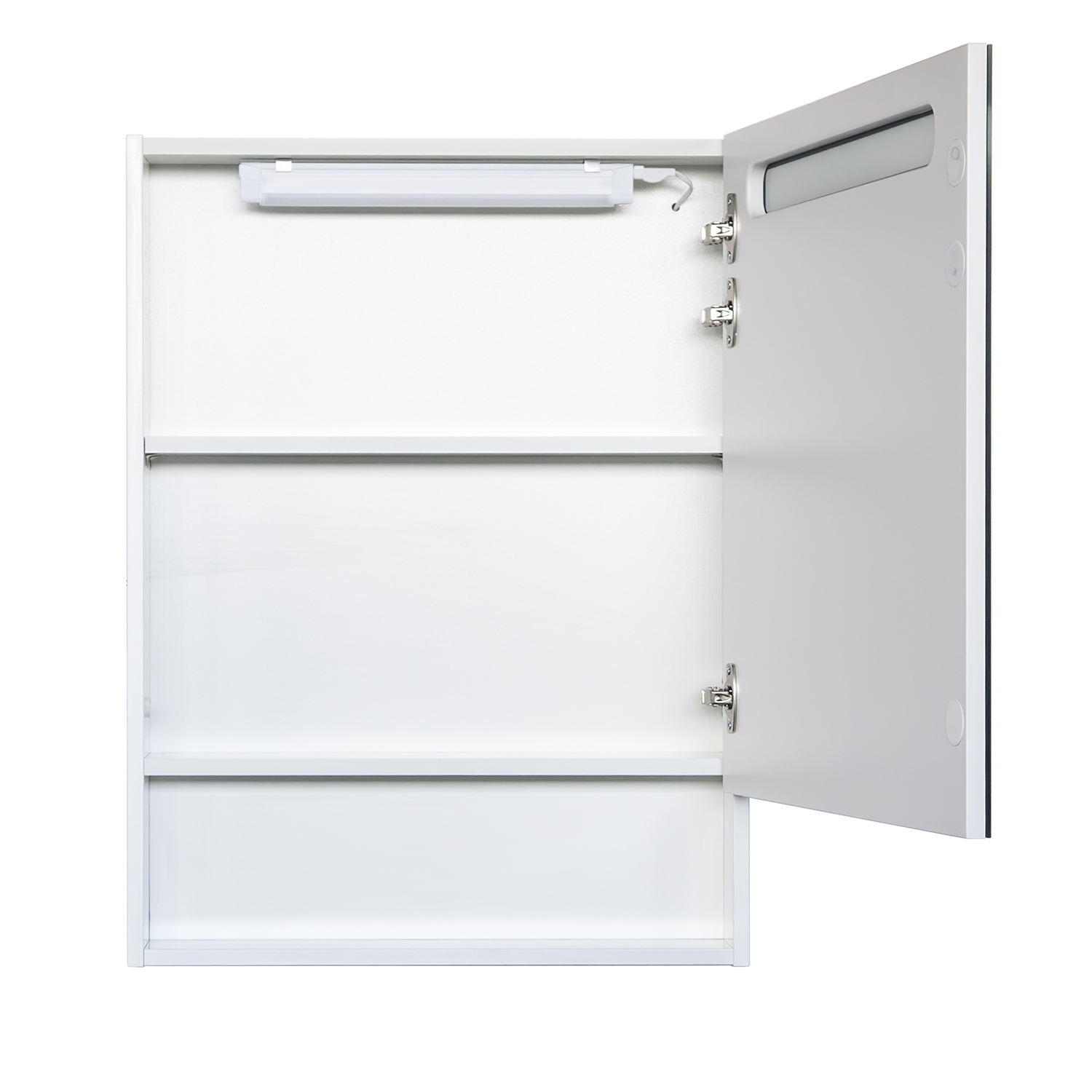 Приобрести сomforty зеркало-шкаф никосия-60 с подсветкой, белый глянец