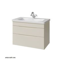 Caprigo Тумба с раковиной LENTO 80 см, кремовая 36212 8