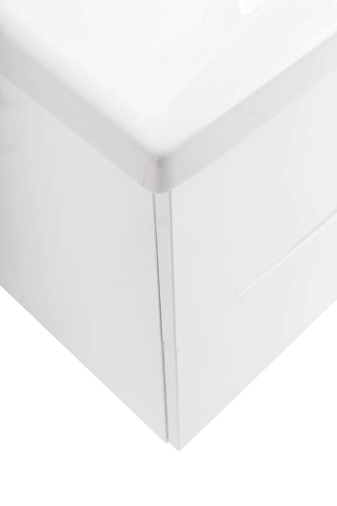 Приобрести belbagno тумба с раковиной marino-cer 100 см, подвесная bianco opaco, белая раковина