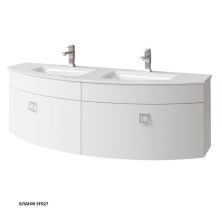 Caprigo Тумба с раковиной LEGATO 155 см, белая