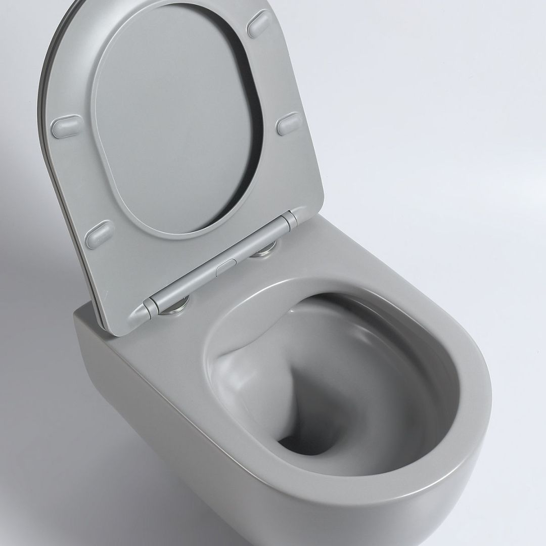 Приобрести vincea унитаз подвесной evo, ультратонкое сиденье, микролифт, серый матовый vt1-34smg