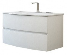 CEZARES Тумба подвесная с раковиной DALILA 100х55см, белый