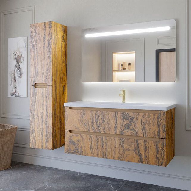 Приобрести caprigo тумба с раковиной termin-albero 120 см, палисандр, шпон