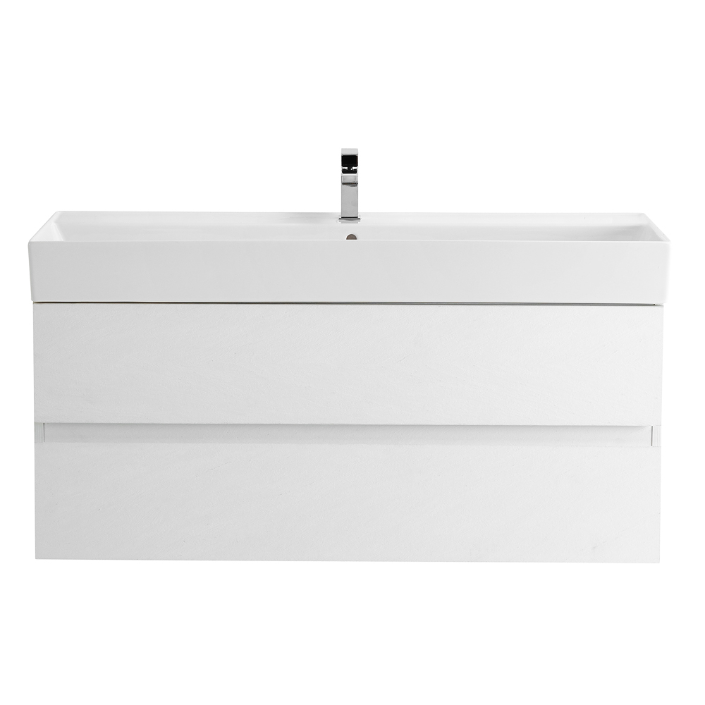 Приобрести cezares тумба подвесная с раковиной molveno 46 120 см bianco ghiaccio, белая molveno 46-120-2c-so-bg