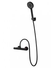 Смеситель для душа с термостатом WONZON & WOGHAND INN 5, Черный матовый (WW-B1005-A-MB)