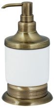 Boheme Дозатор жидкого мыла Barocco, бронза 10660