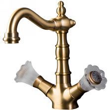 Boheme Смеситель для раковины Camelia, высокий, бронза 312-Camelia