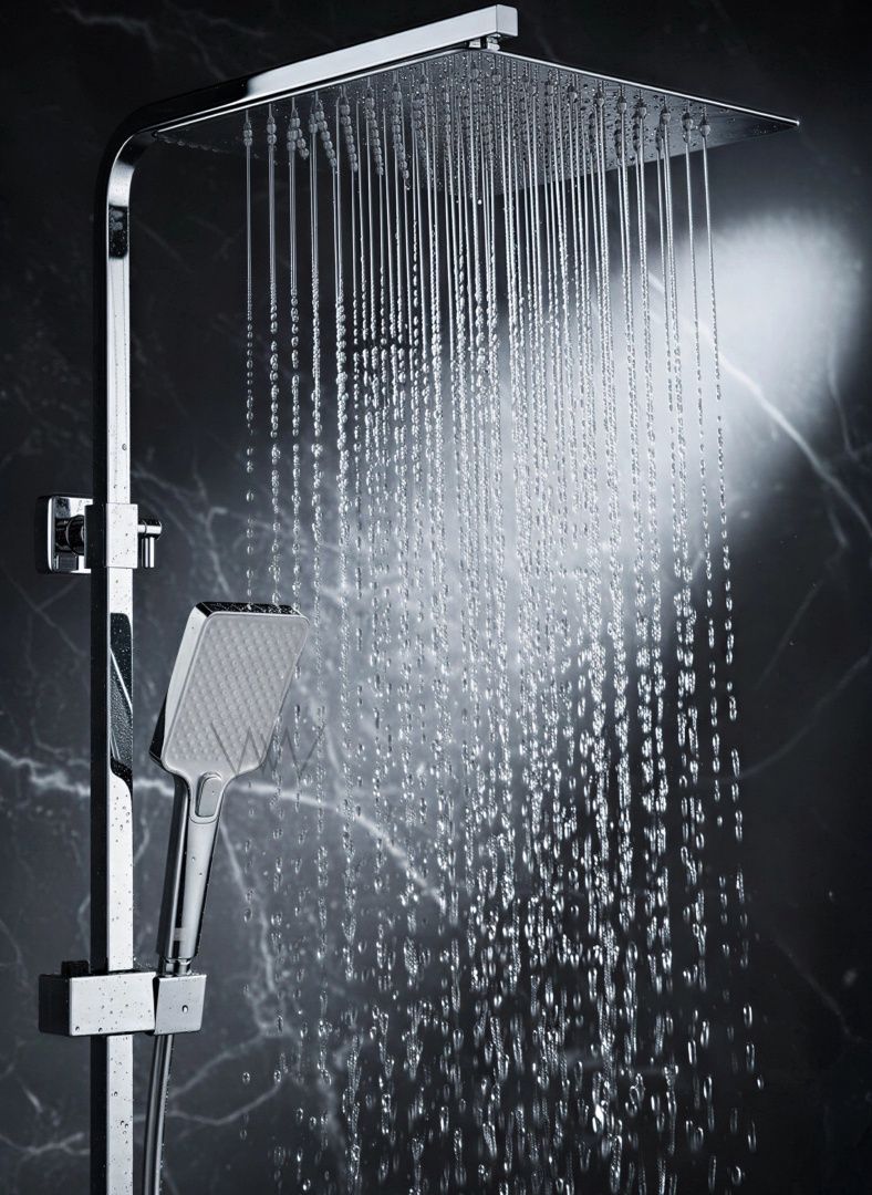 Приобрести душевая система wonzon & woghand diamond, хром (ww-88739011-cr)