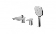 LEMARK Смеситель на борт ванны Status, 3 отверстия, хром LM4445C