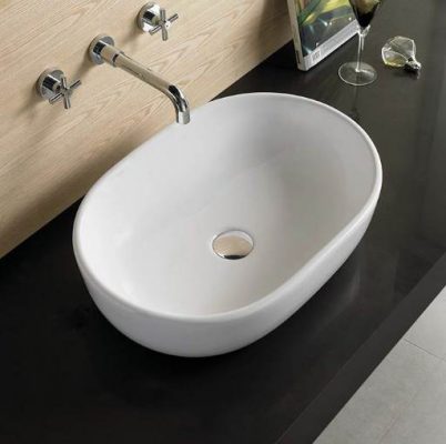 Приобрести раковина-чаша ceramalux 60 см 9026а