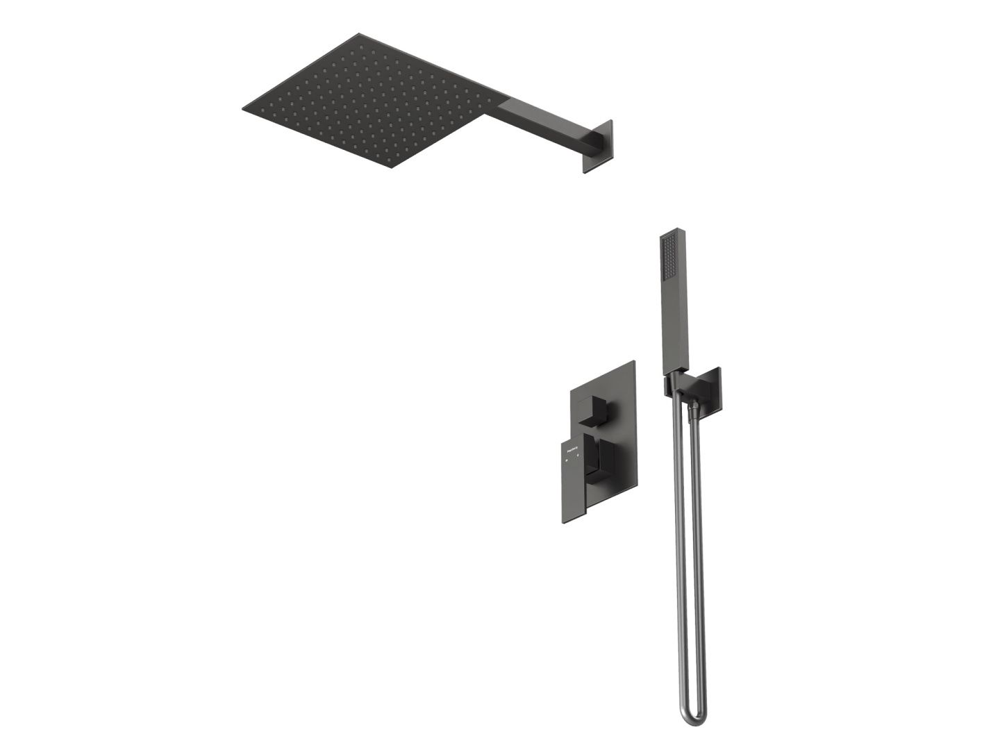 Приобрести hayzburg встраиваемая душевая система, графит hb-1002gg