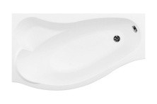Aquanet Акриловая ванна Palma 170x90 см, белая, левая