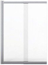 Azario Шторка для ванны MERRIT 800х1400мм, 5 мм, раздвижная, серебро AZ-NF6122 800