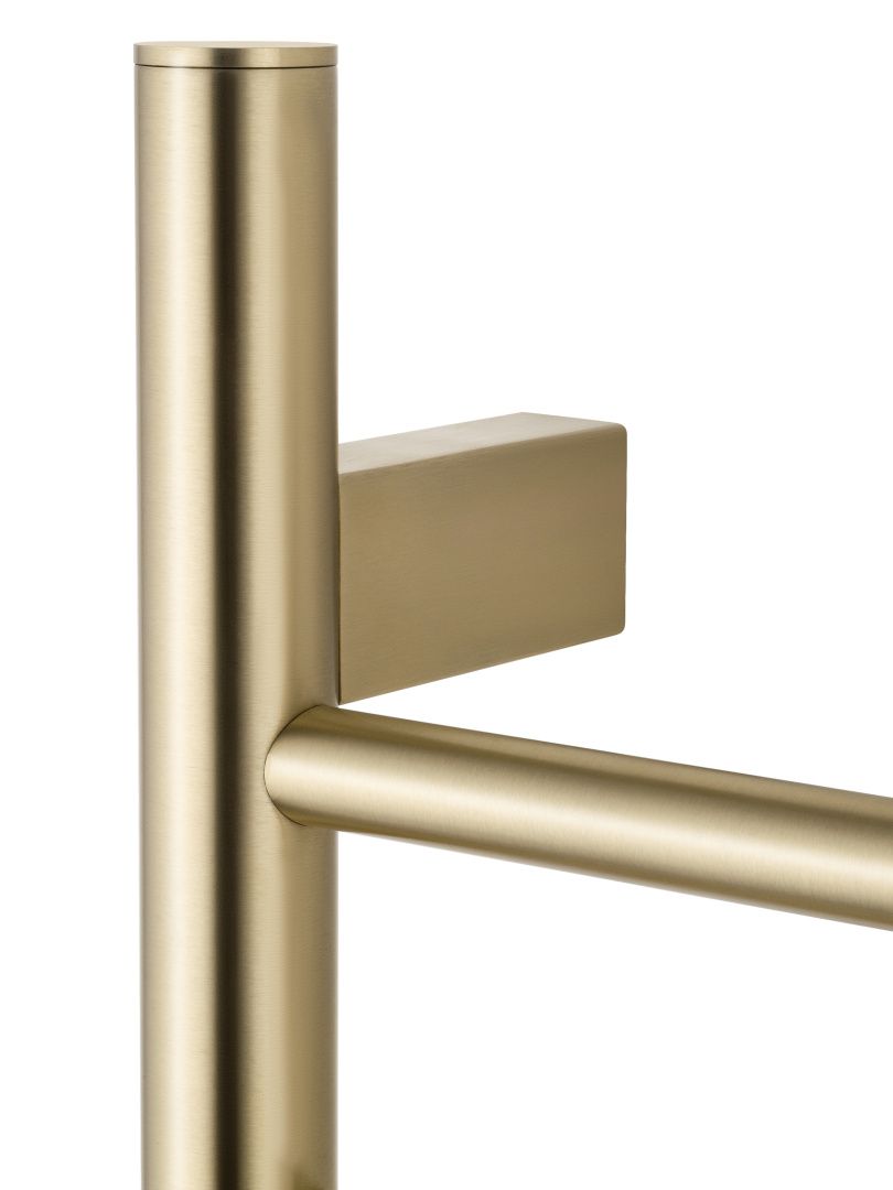 Приобрести полотенцесушитель электрический wonzon & woghand bonn, брашированное золото (ww-al409-bg)