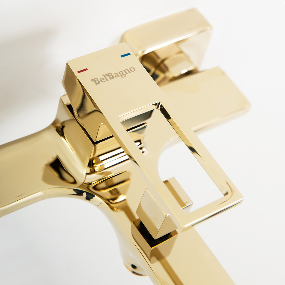 Приобрести belbagno смеситель для ванны luce, золото luc-vas-oro