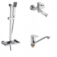 Gappo Набор смесителей 3 в 1 G2898, хром 88964