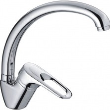 HAIBA Смеситель для кухни 267 мм, хром HB-4104