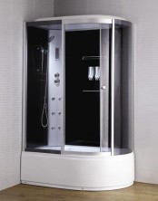 Loranto Гидробокс CS-007-1L 120х85х220, поддон 45 см