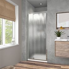 Vincea Душевая дверь Intra 80\90 см, текстурное, хром VDP-1I8090CH