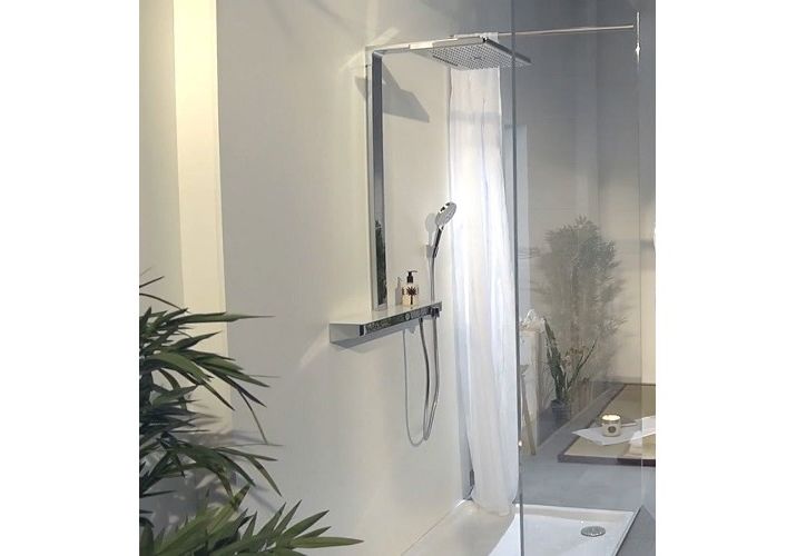 Приобрести душевая система с термостатом hansgrohe rainmaker select 460 3jet showerpipe 27106400