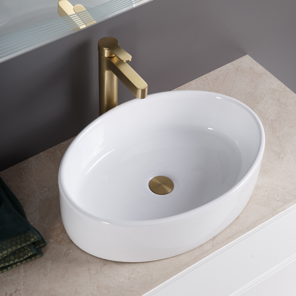 Приобрести belbagno накладная раковина 35х49 см, белая bb1049