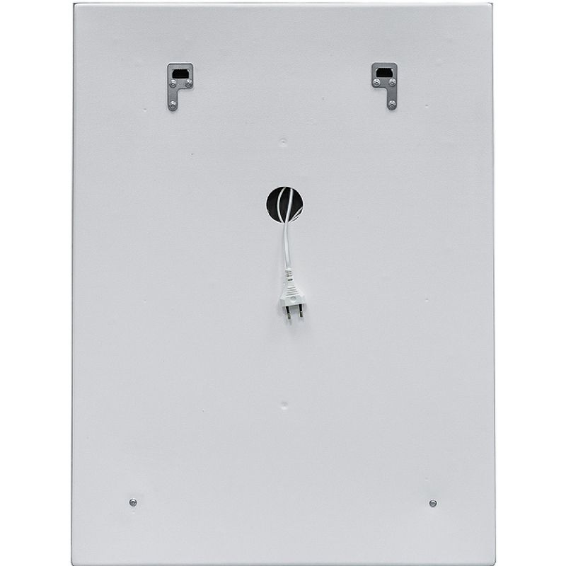 Приобрести continent зеркало с подсветкой life 70х100 см, сенсорный включатель, белое