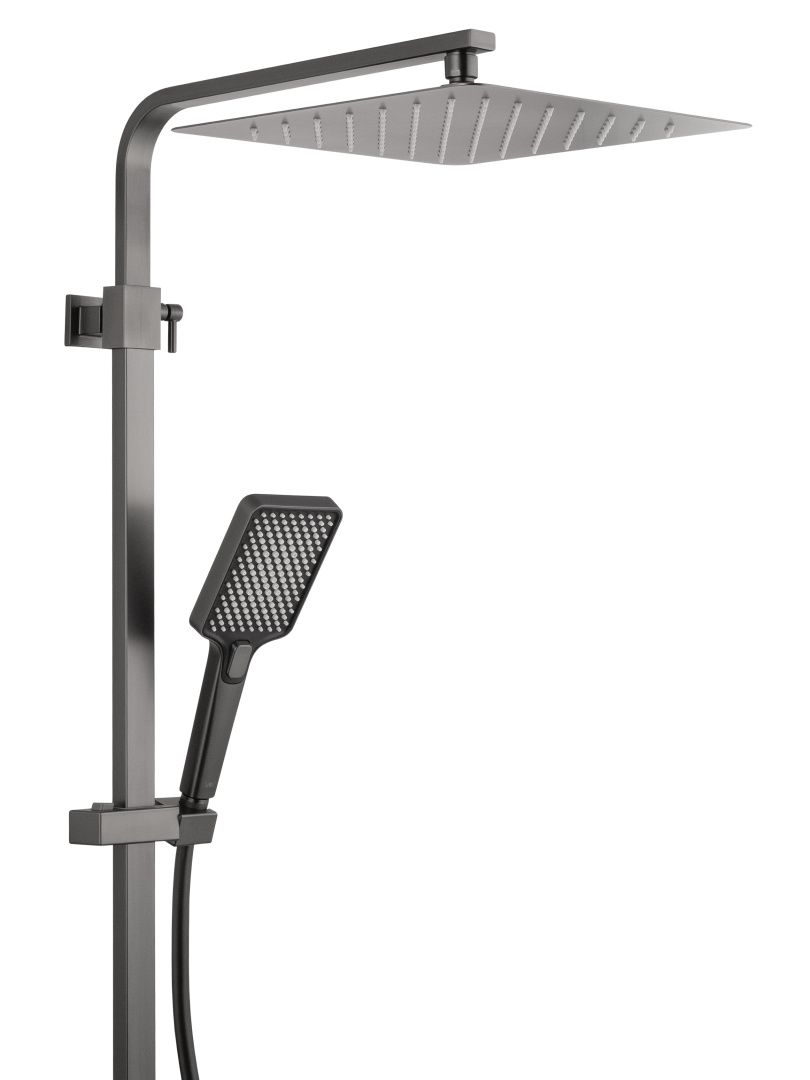 Приобрести душевая система wonzon & woghand flex, темный графит (ww-88047072-bgm)