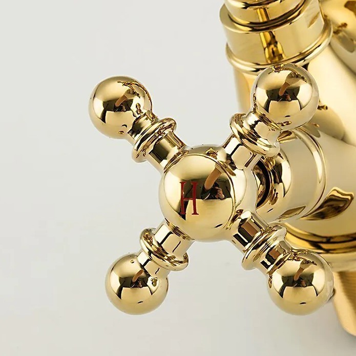 Приобрести gappo смеситель для раковины g1389-6, золото 16659