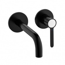 CEZARES Смеситель для раковины ECO, скрытый монтаж, черный матовый ECO-DI-NOP